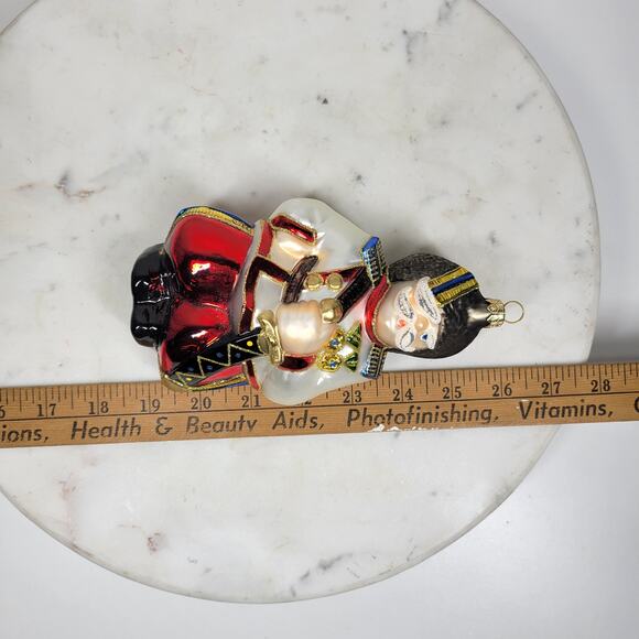 VTG Polonaise Mercury Blown Glass Ornament Kurt Adler Russian Cossack Dancer - Picture 14 of 15